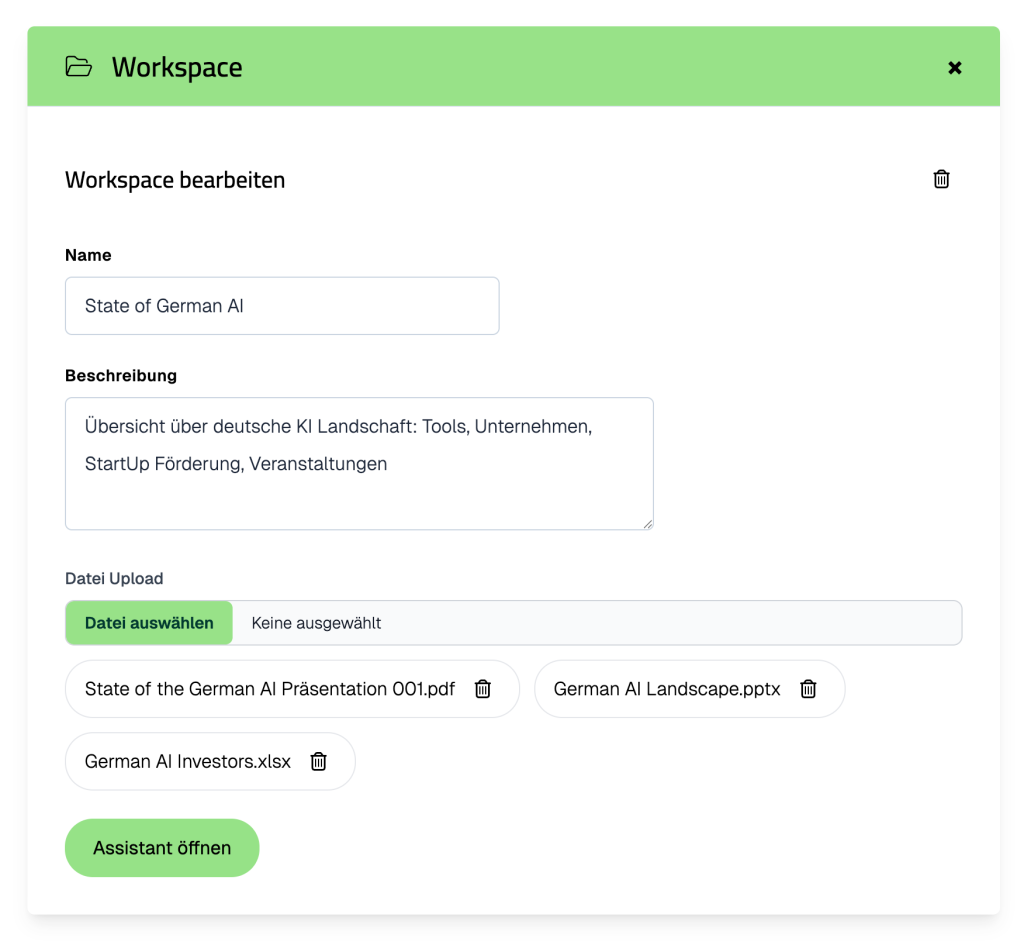 Pryvet Workspaces Screenshot