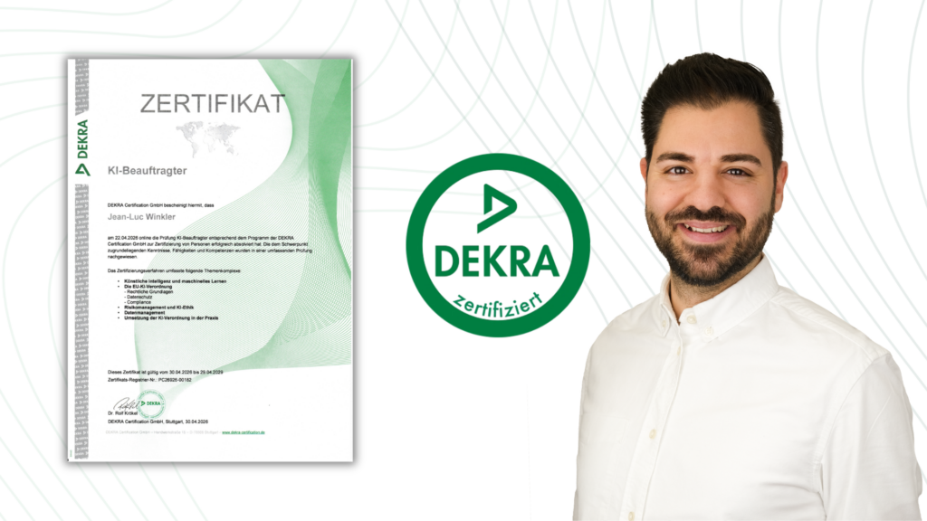 AI-Officer-Certified DEKRA Jean-Luc Winkler
